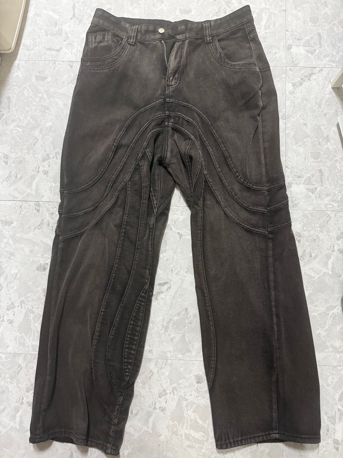 빈티지 절개 데님 상품이미지1