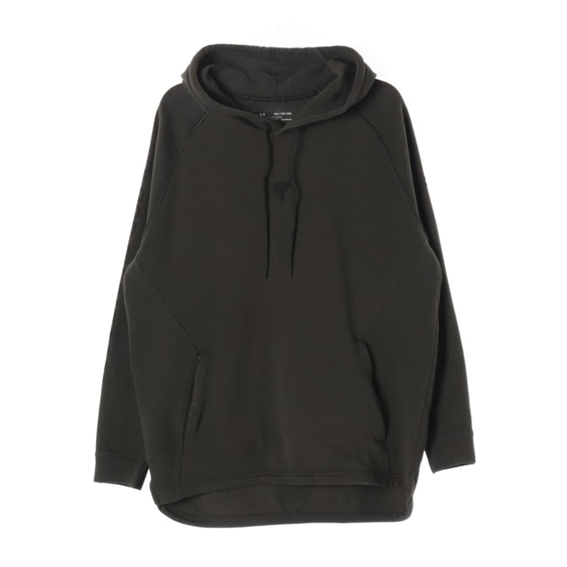 언더아머 프로젝트 락 콜드기어 기모 후드티 카키 XXL 상품이미지1