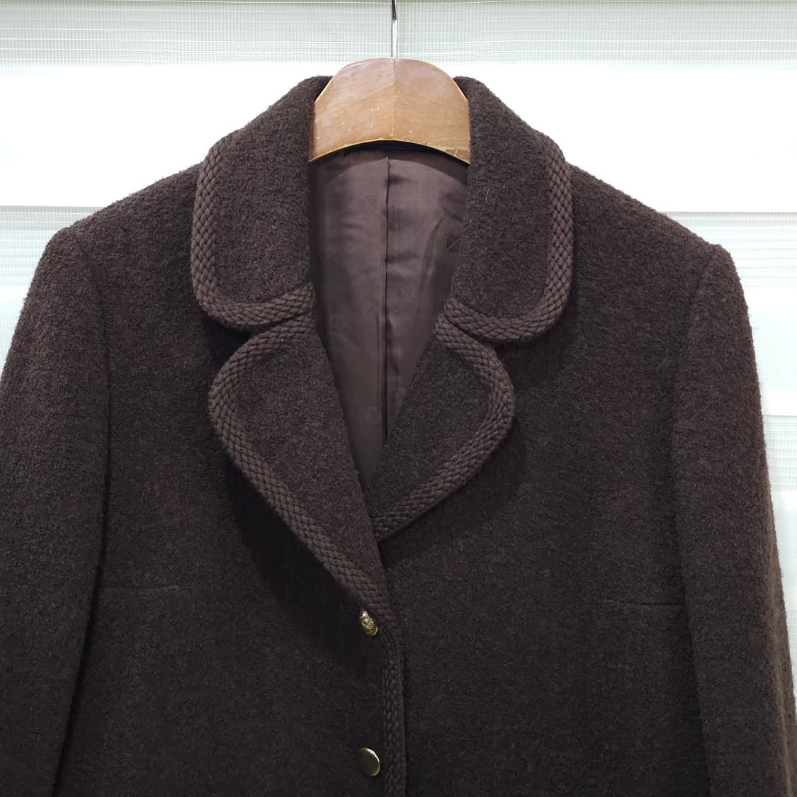 빈티지 oxford quincy 금장 울자켓- 우먼44-55정도 상품이미지2