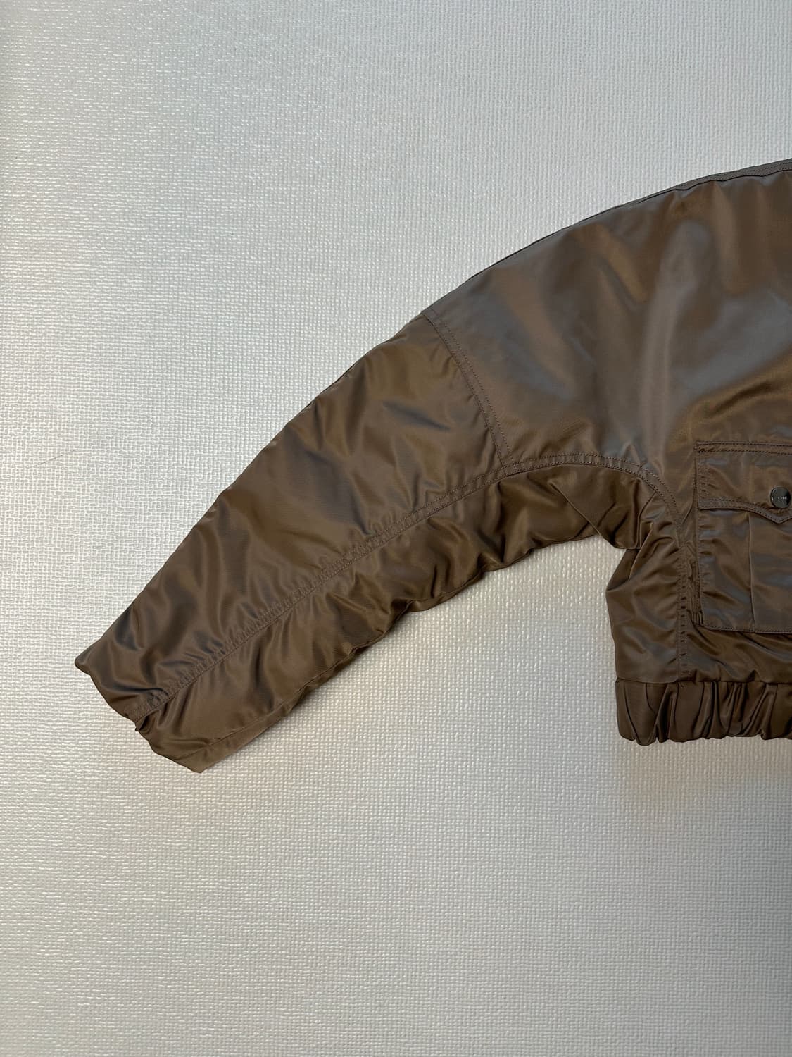 Ganni 크롭 MA1 항공점퍼 34사이즈 상품이미지2