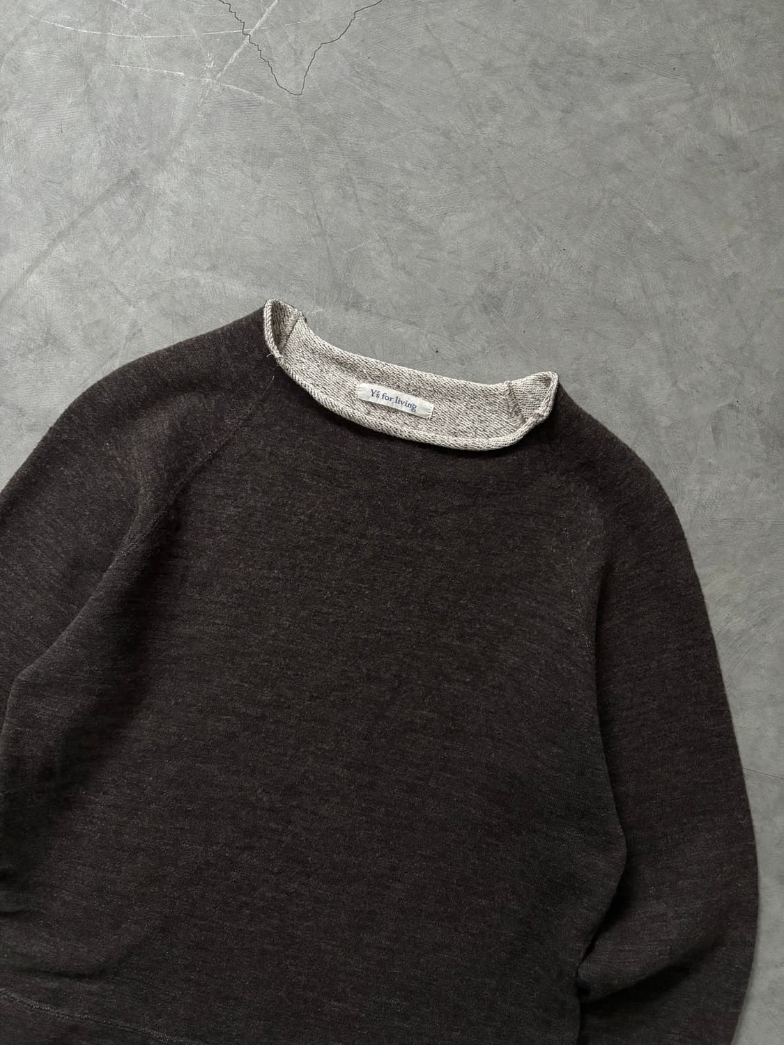 Y’s 요지야마모토 브라운 롱슬리브 상품이미지4