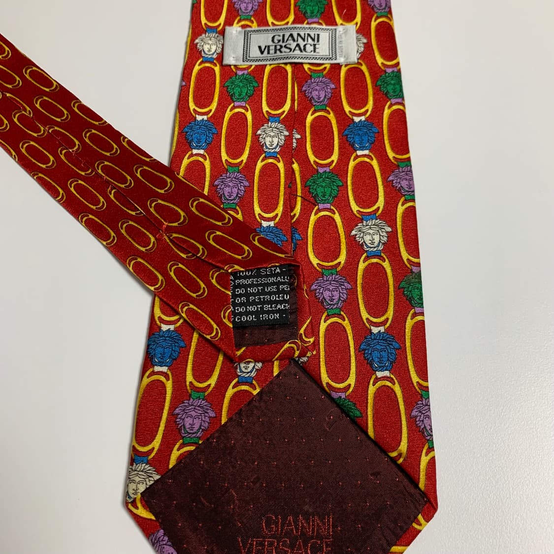 베르사체(VERSACE) 모노그램 명품 이태리넥타이 100실크 A등급 상품이미지6