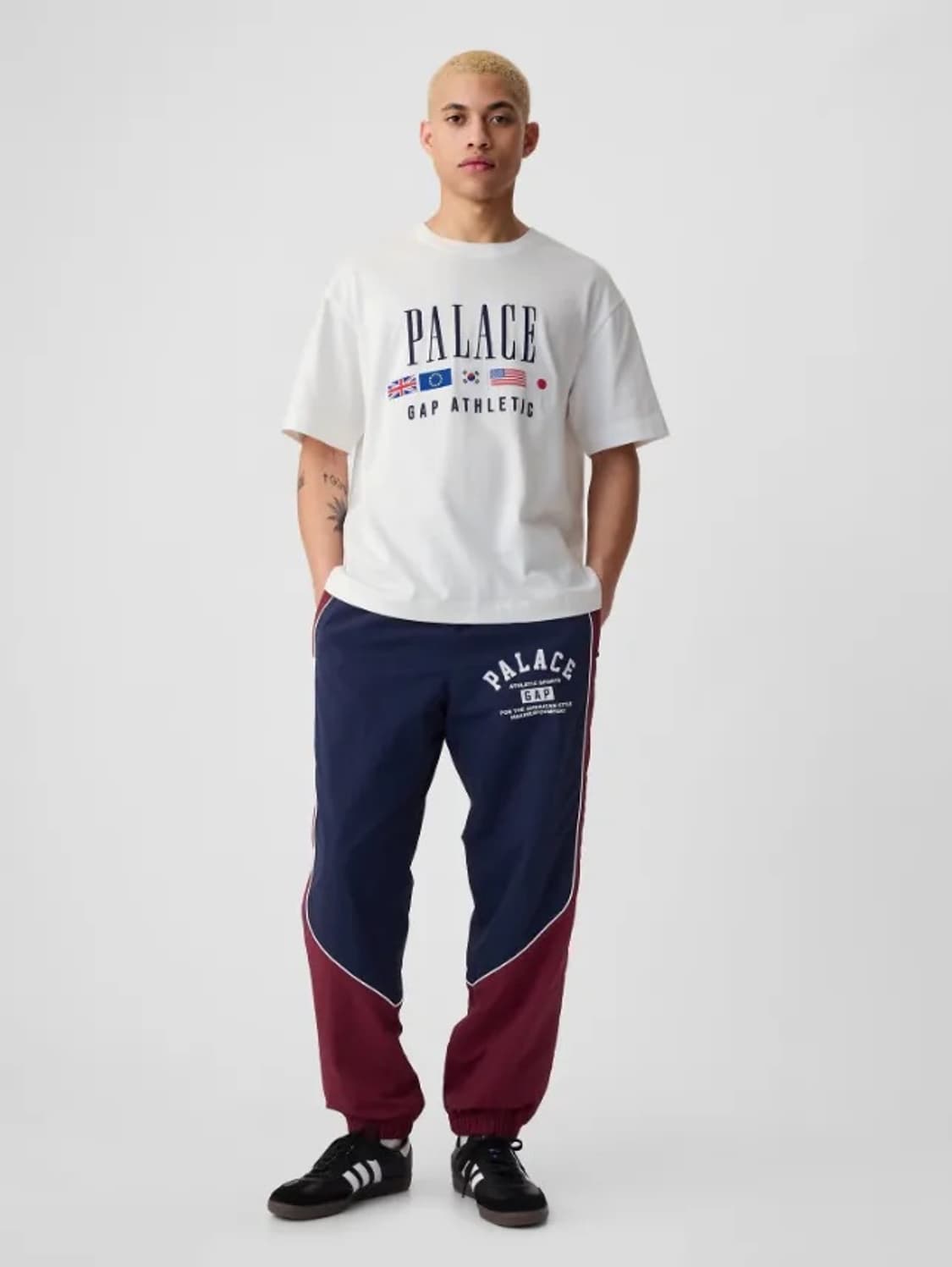 팔라스 갭 헤비 져지 티셔츠 화이트 상품이미지2