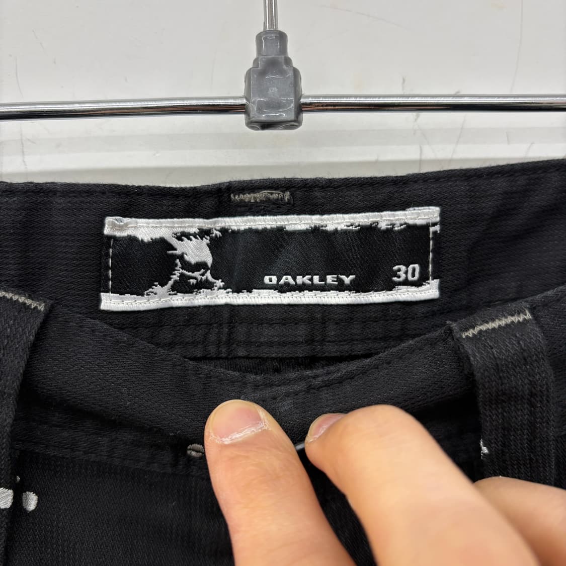 오클리 블랙 패턴 바지 허리30in 상품이미지4