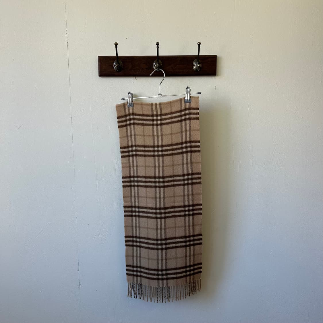 버버리 노바체크 캐시미어 머플러 상품이미지5