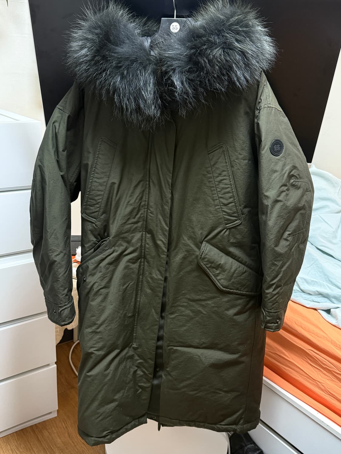 코오롱스포츠 야상 패딩 상품이미지2