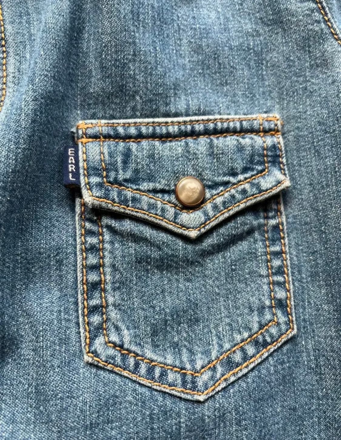 Earl jean 얼진 데님 셔츠 상품이미지5