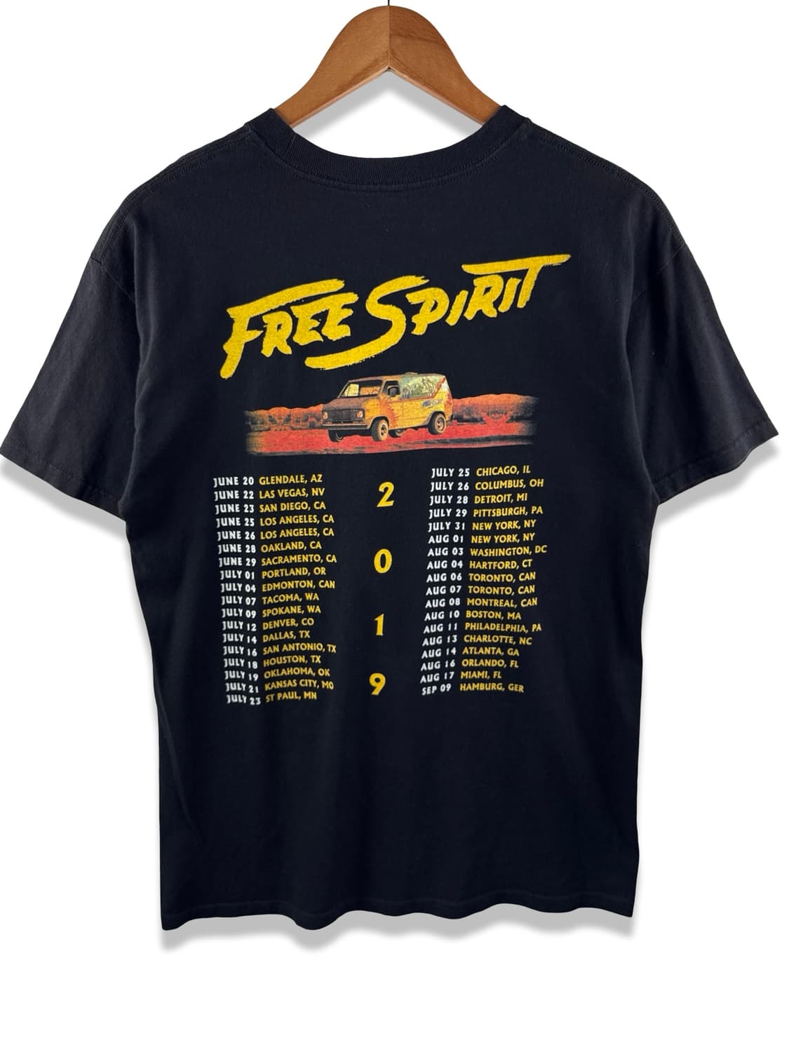 칼리드 Khalid Free Spirit 투어티셔츠3836 상품이미지2