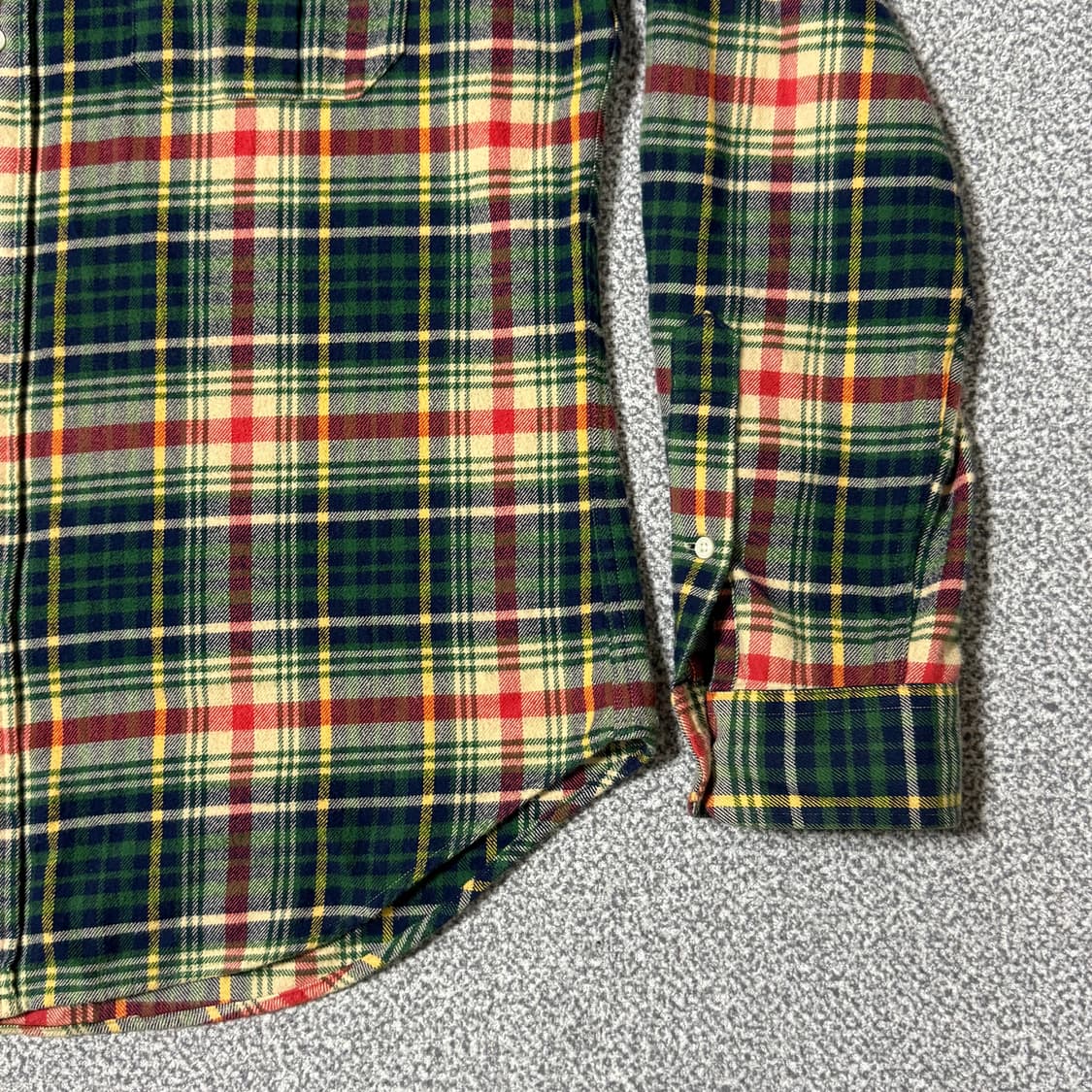 폴로 랄프로렌 체크 셔츠 남성용 M 상품이미지5