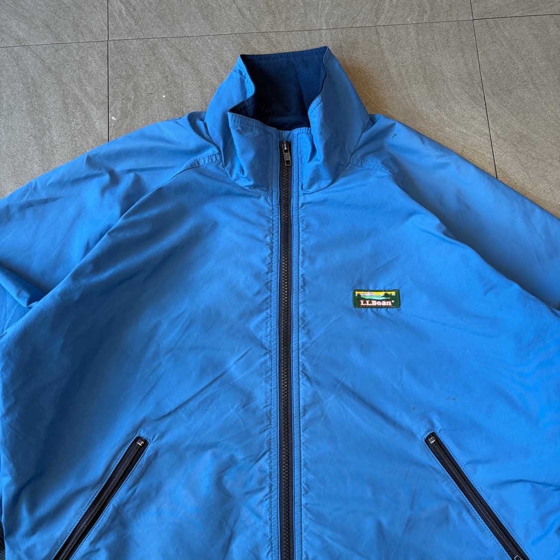 90s L.L.bean 90년대 엘엘빈 쓰리 시즌 블루 웜업 자켓 상품이미지3