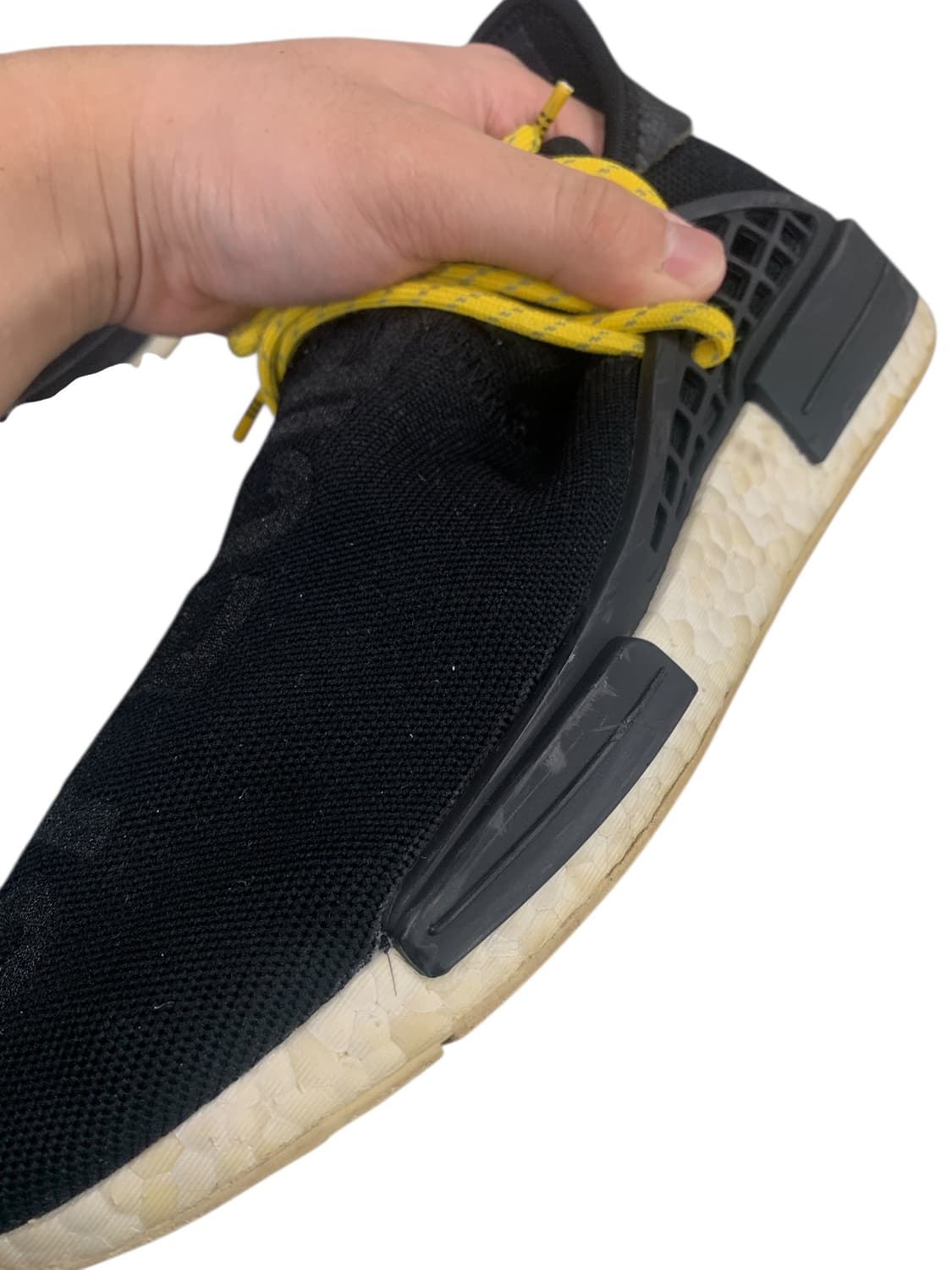 아디다스 x 퍼렐 윌리엄스 Hu NMD 휴먼 스피시즈 블랙 285  상품이미지7