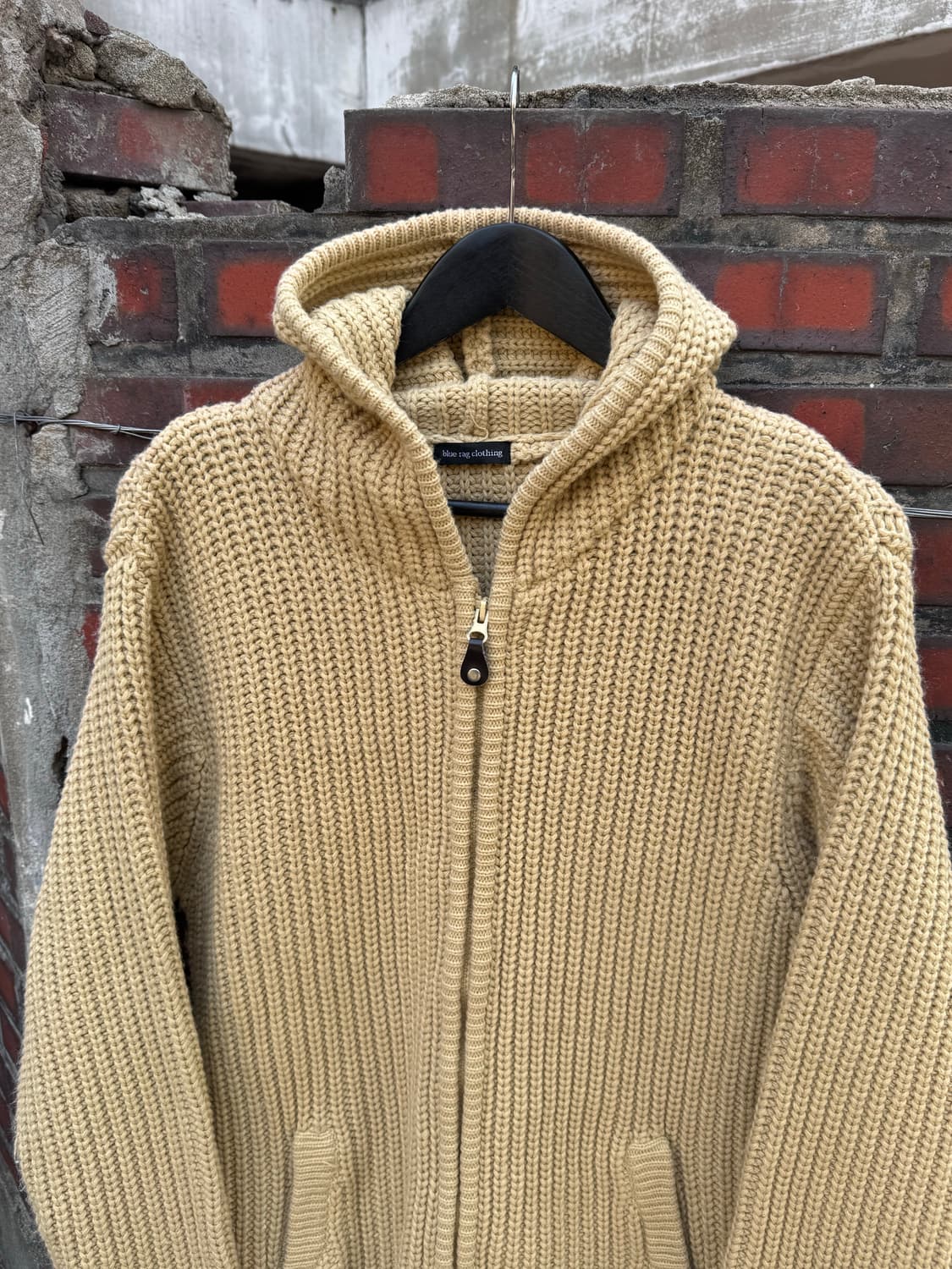 Blue Rag 니트 후드집업  상품이미지2