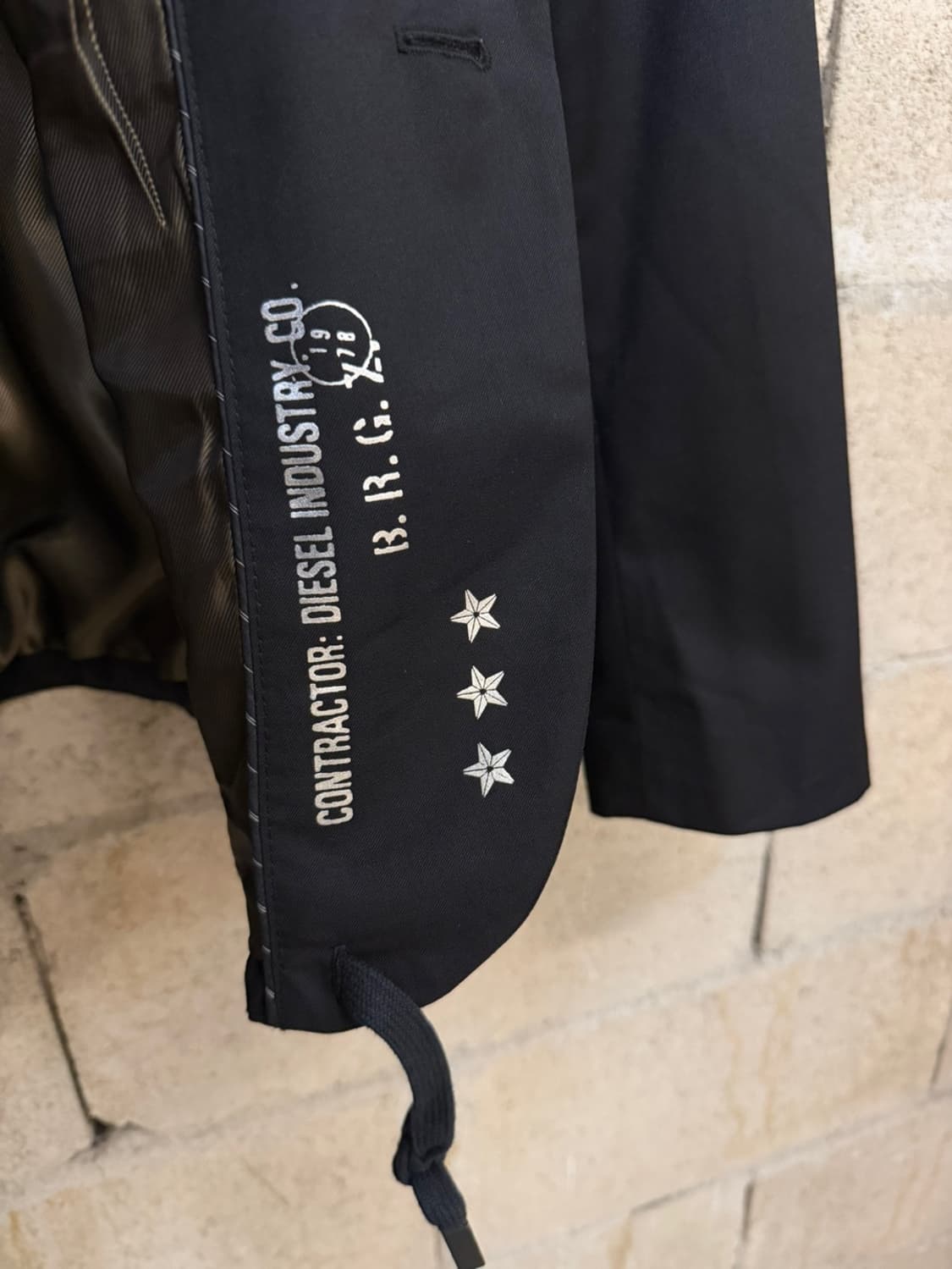 디젤 원버튼 블레이져 자켓  상품이미지4