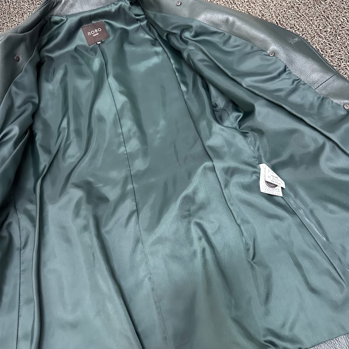 ROBO 로보 양가죽 여성 트렌치 코트 66사이즈 상품이미지8