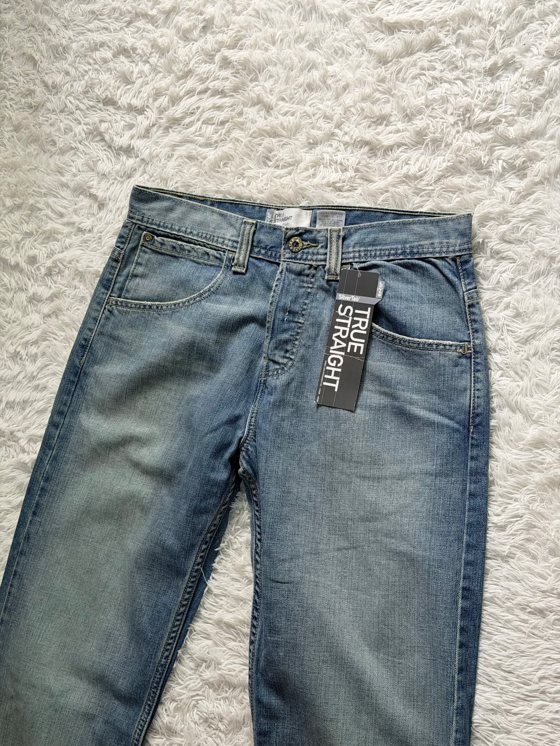 리바이스 실버탭 '트루 스트레이트' 데님 팬츠 (W31 L34) 상품이미지1