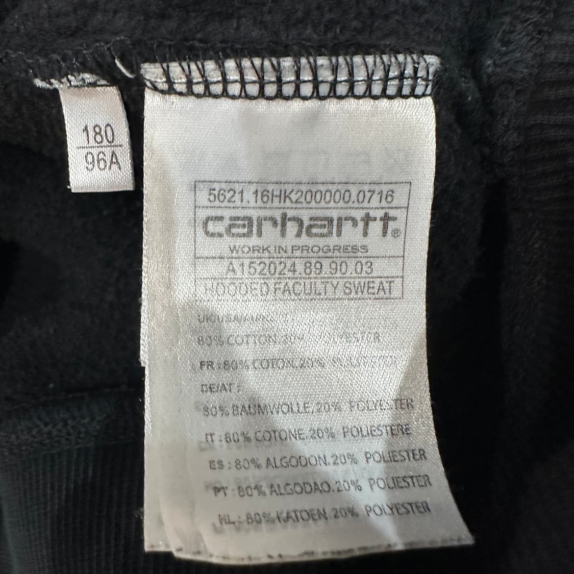 칼하트 기모 후드티 L 상품이미지4