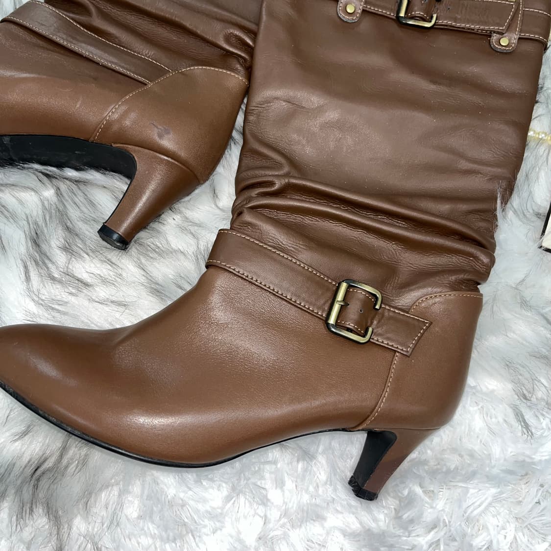 빈티지 브라운 부츠 상품이미지2