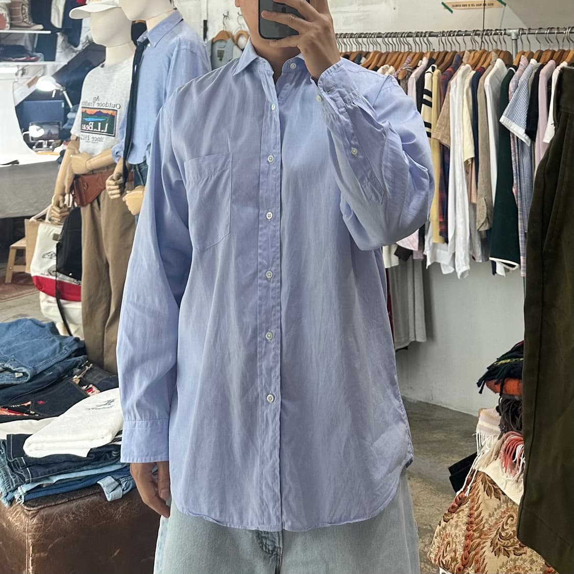 (착용컷) J.CREW 드레스 셔츠 (남성용 100-103) 상품이미지3
