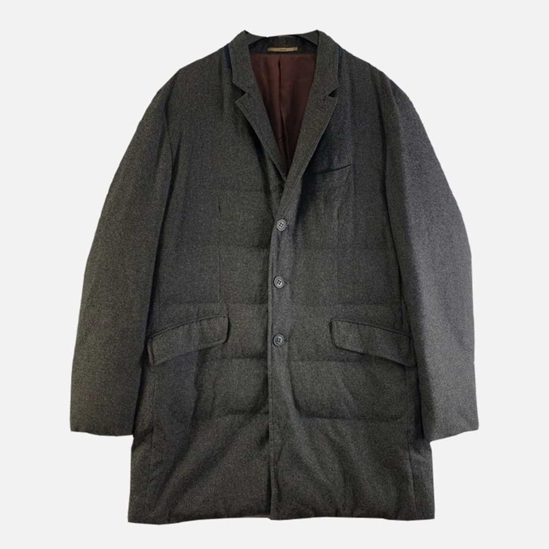 트루젠 남성110 차콜 웰론 롱자켓 M5907 상품이미지1