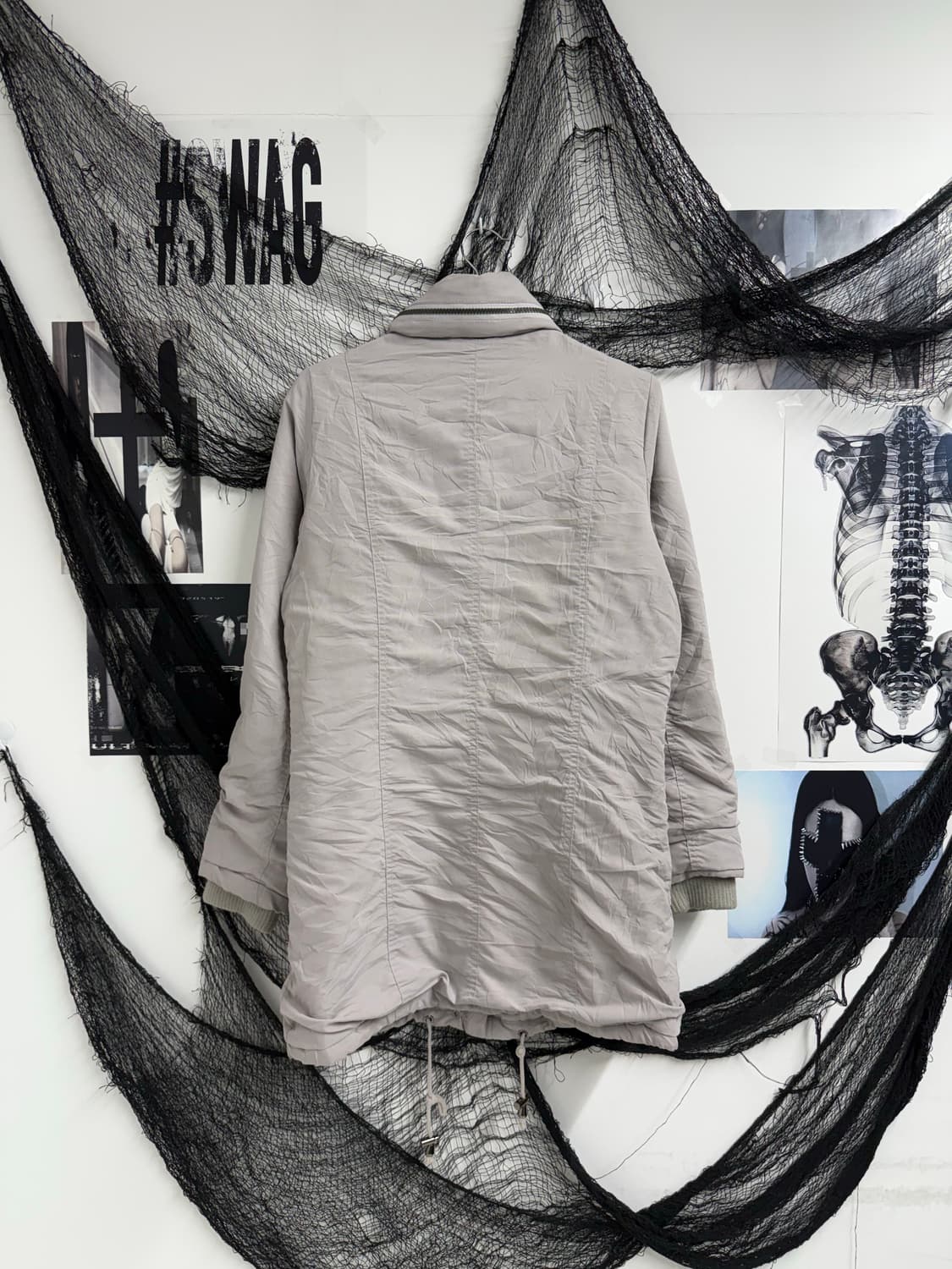 00s zipper detail long jacket 상품이미지5