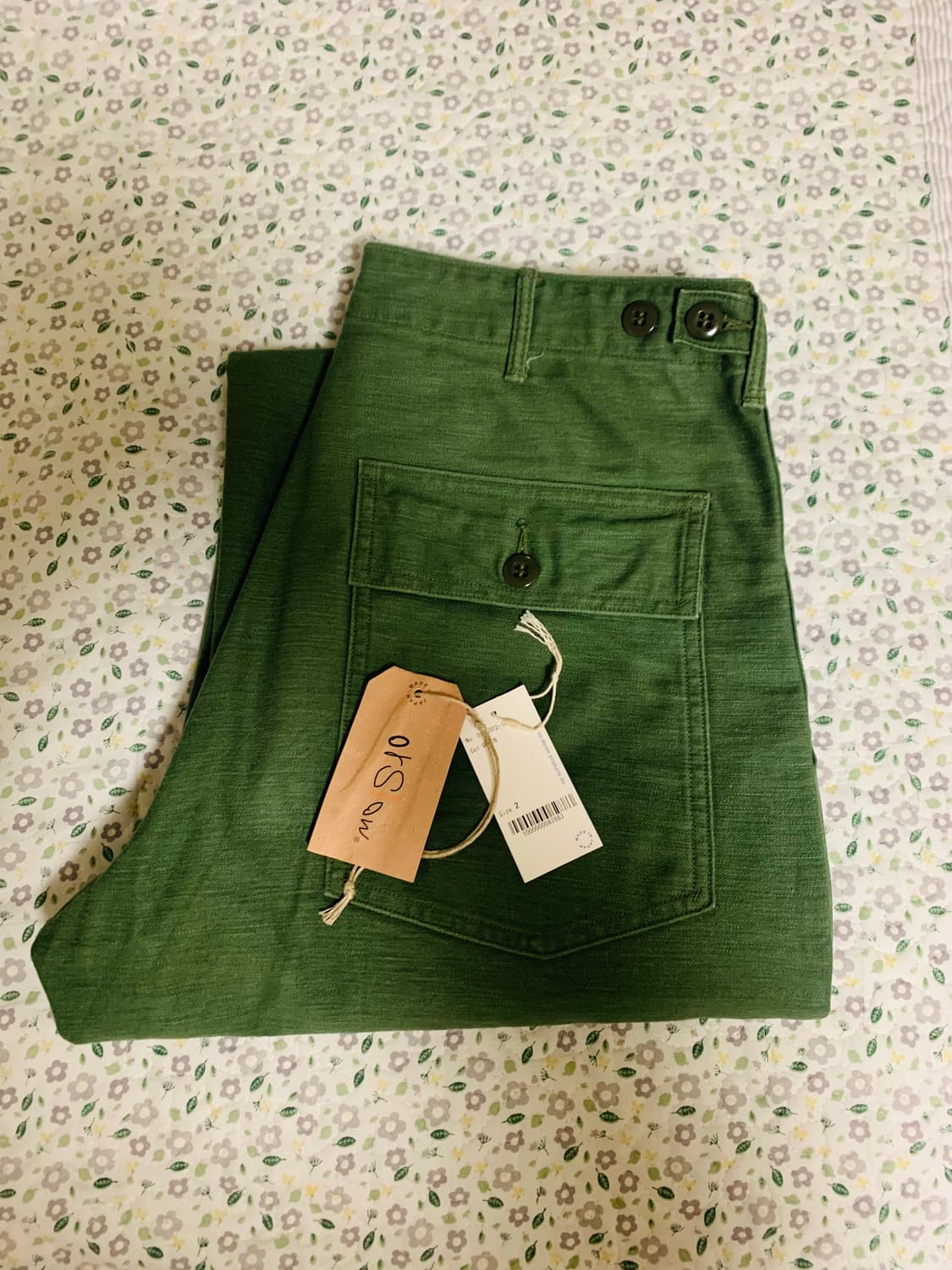 [2] 오어슬로우 01-5002 퍼티그 팬츠 오리지널 핏 상품이미지1