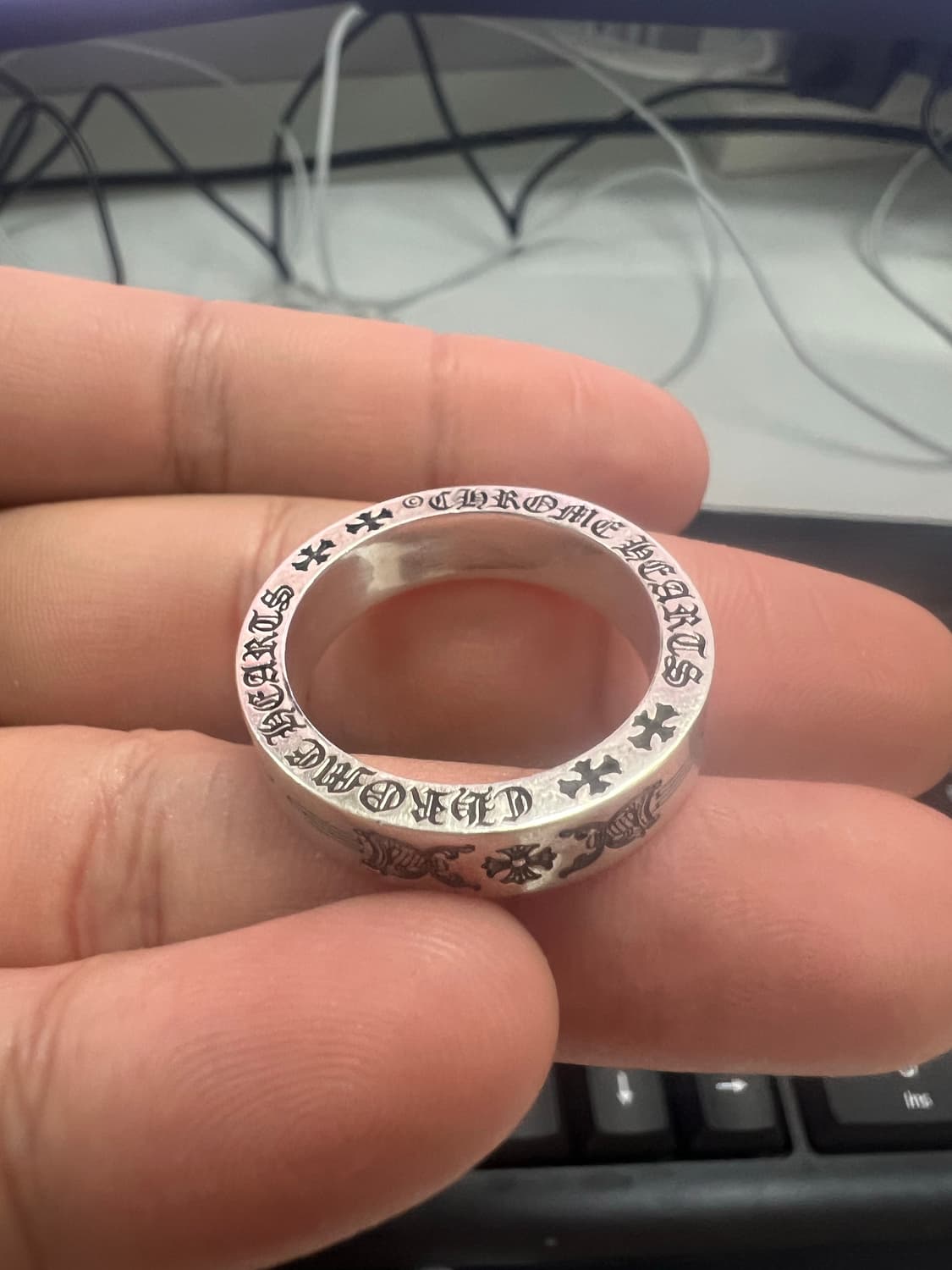 크롬하츠 스페이서대거링 국내 사이즈 21호 상품이미지4