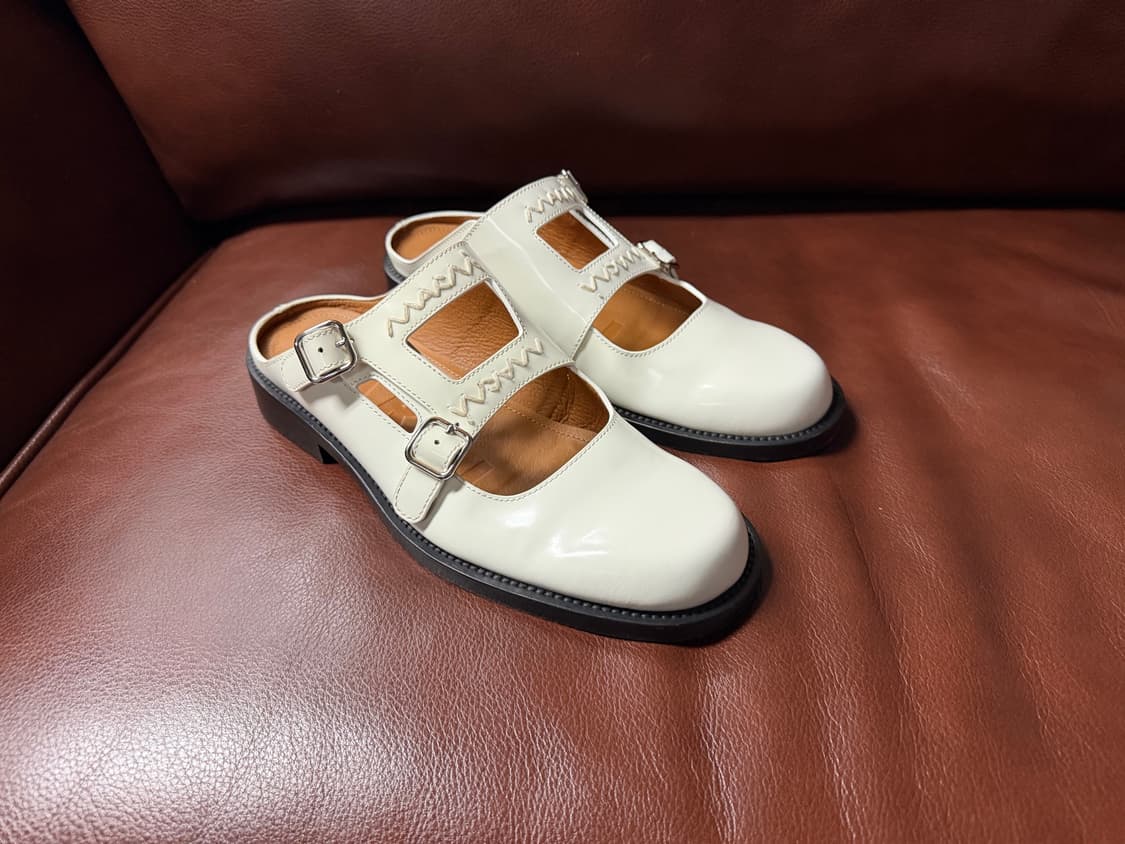 marni white leather bambi 3.0 loafer 상품이미지1