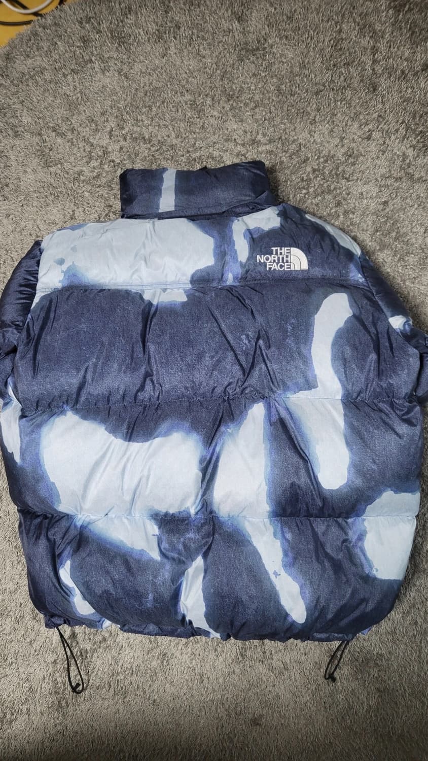 [XL] 슈프림 x 노스페이스 블리치드 데님 눕시 상품이미지2