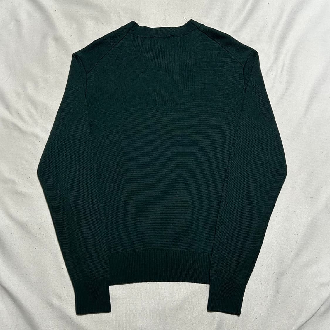 L 아미 그린 울 브이넥 가디건 상품이미지3