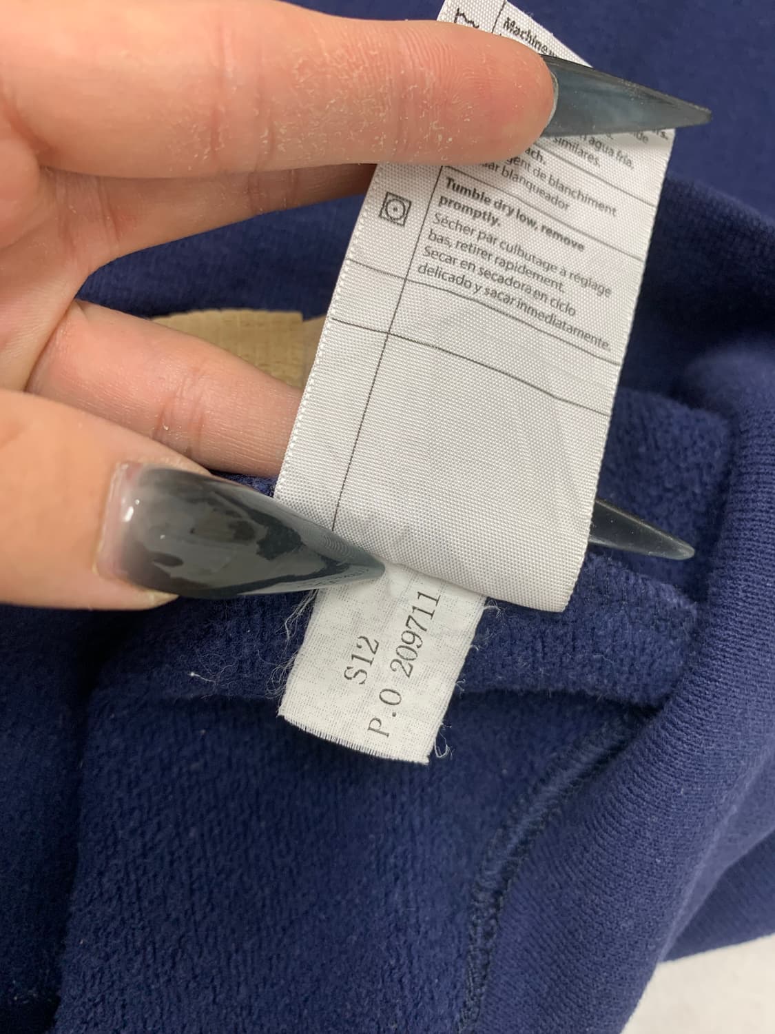 칼하트 네이비 후드집업 #386 상품이미지8