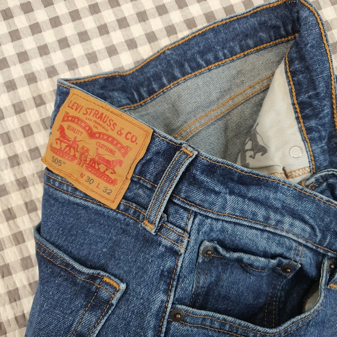리바이스 505 데님 청바지 남자30 상품이미지2