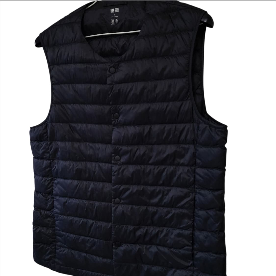 유니클로 구스다운패딩조끼 95-100 거위털 상품이미지3