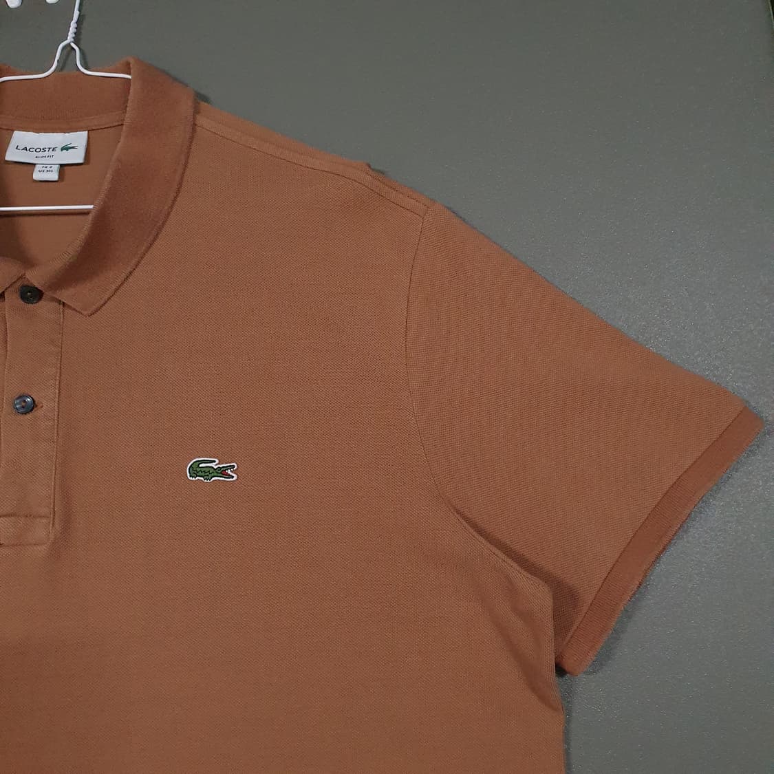 3XL (115) 라코스테 신형 크록 반팔 카라티 폴로 셔츠 빅사이즈 상품이미지3