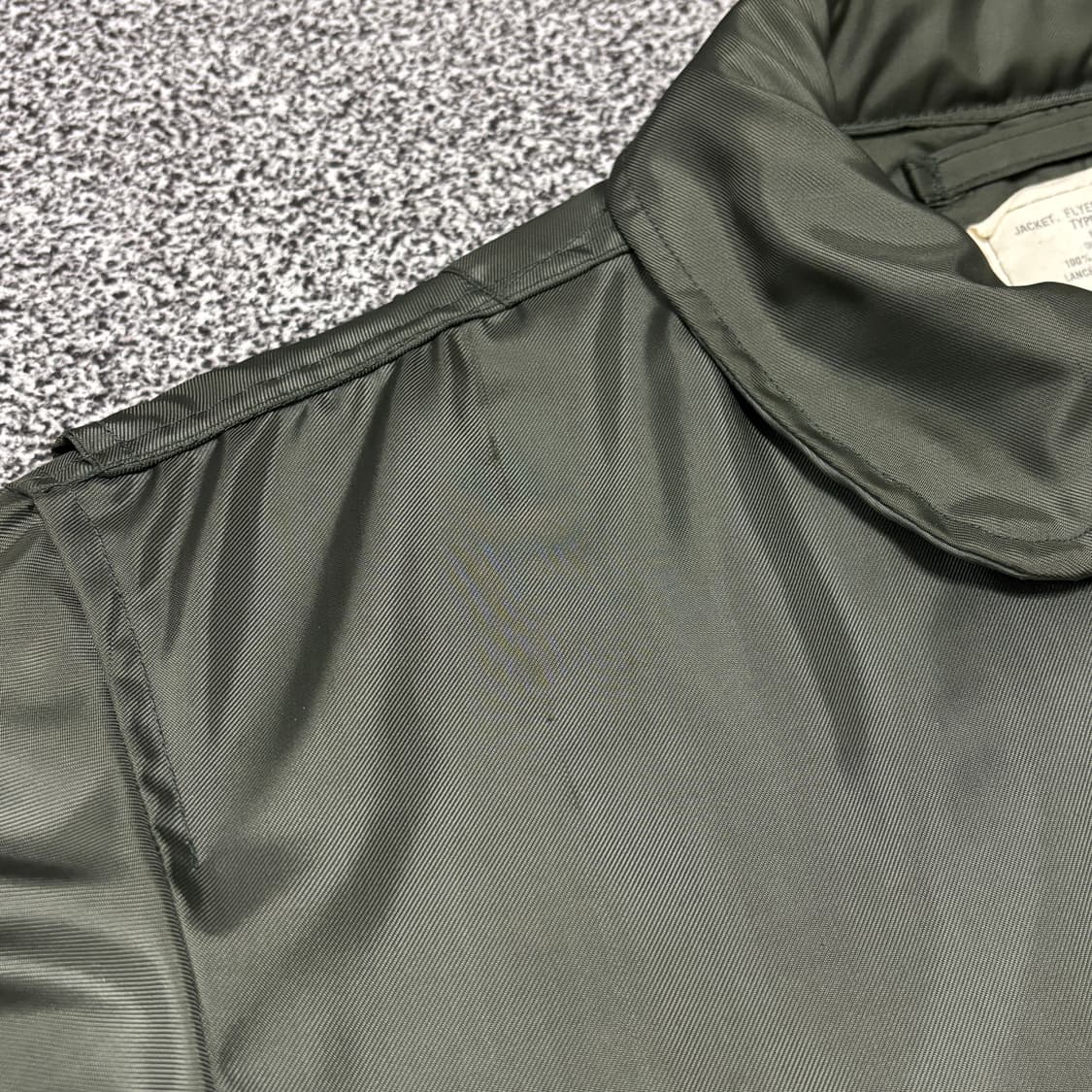 80s 오리지널 cwu-45p 플라이트 자켓 초기형 상품이미지5