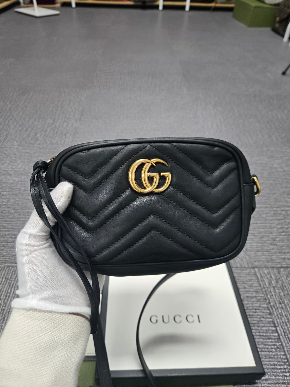 [특가][정품] 구찌 마몬트 GG 숄더백 상품이미지2