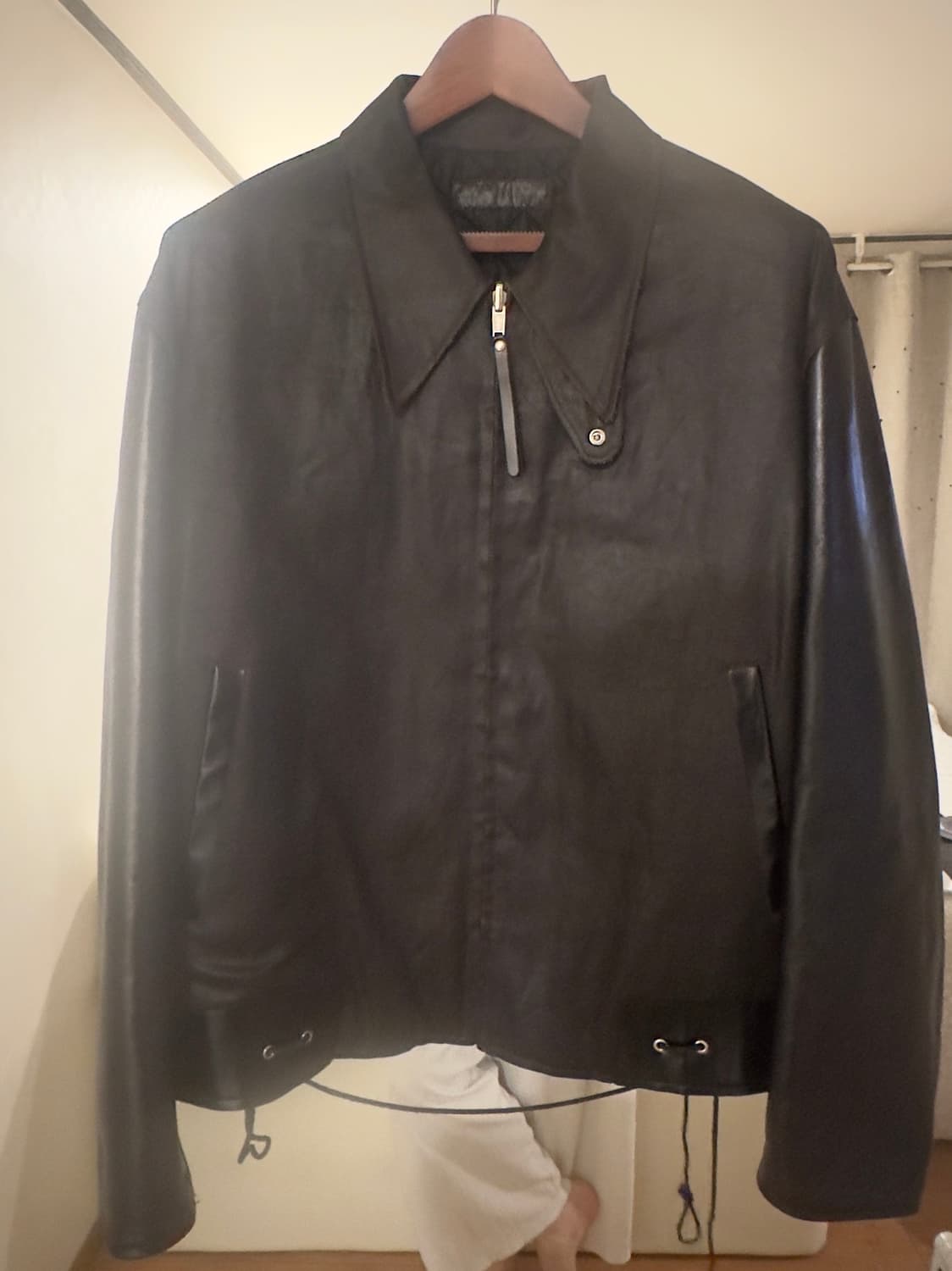Size50) 아워레가시 리버시블 바시티 자켓 머드 다이드 코튼 상품이미지2