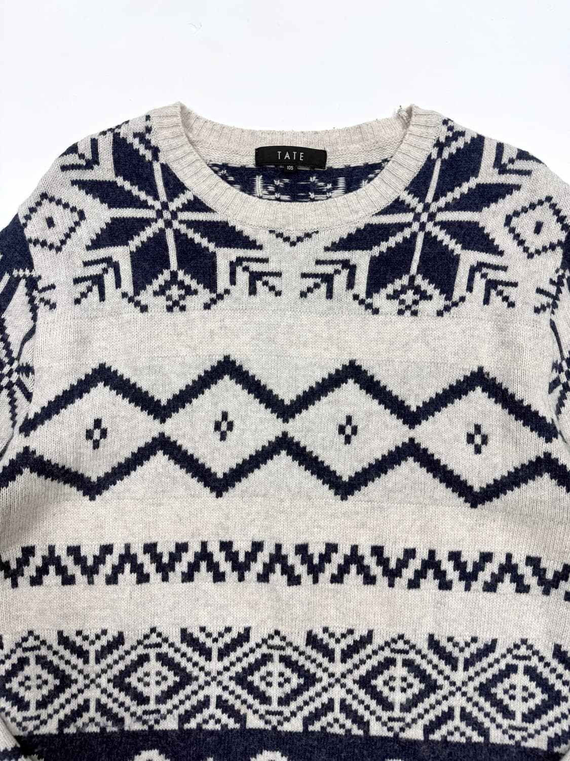 TATE 노르딕 니트 상품이미지2