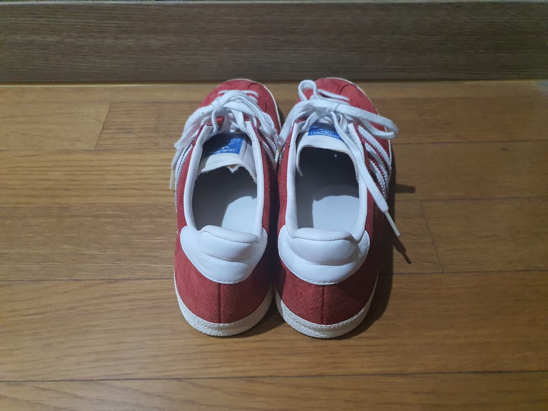 아디다스 가젤 스웨이드 레드 260사이즈 상품이미지2