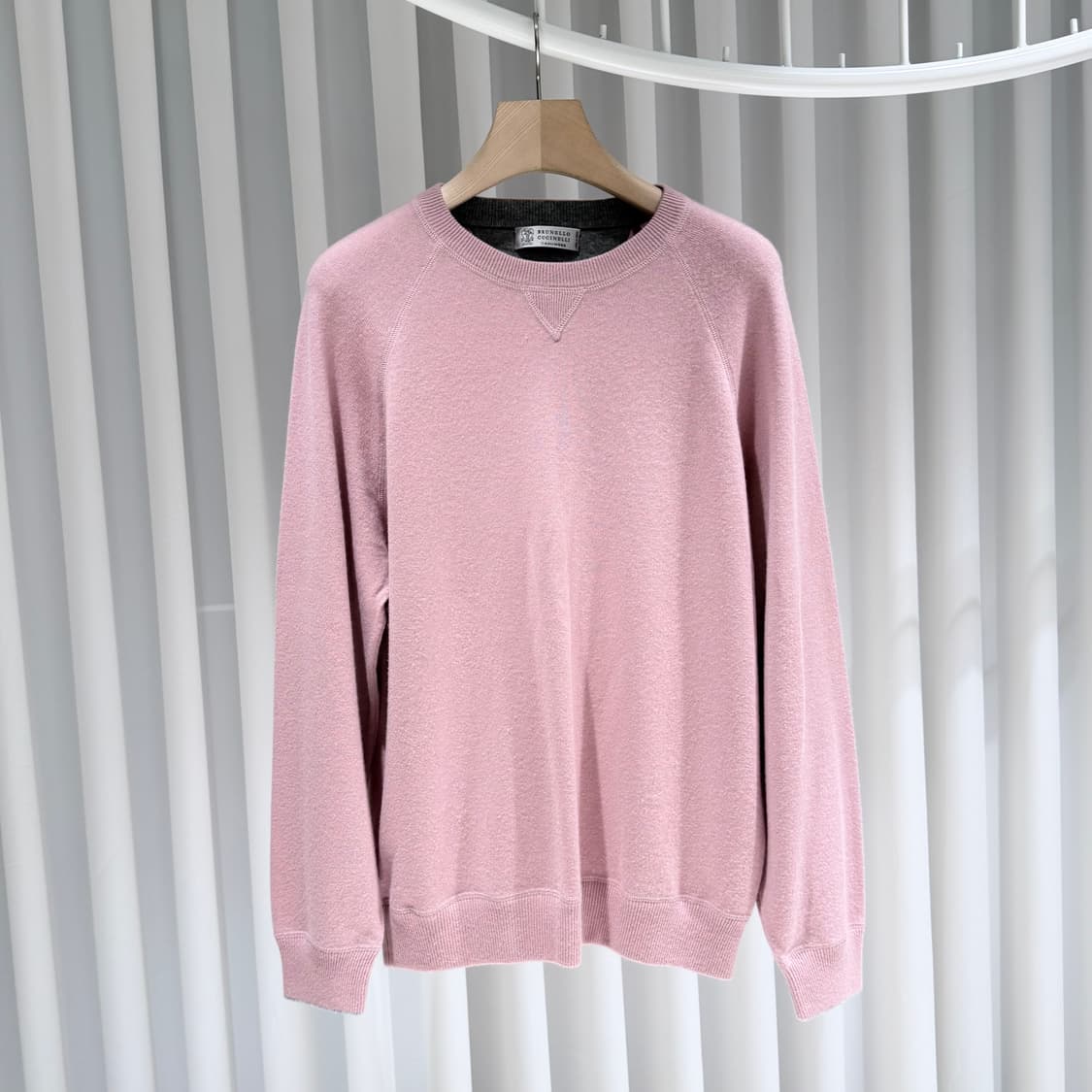 50 / 브루넬로쿠치넬리 캐시미어 핑크 니트 상품이미지3