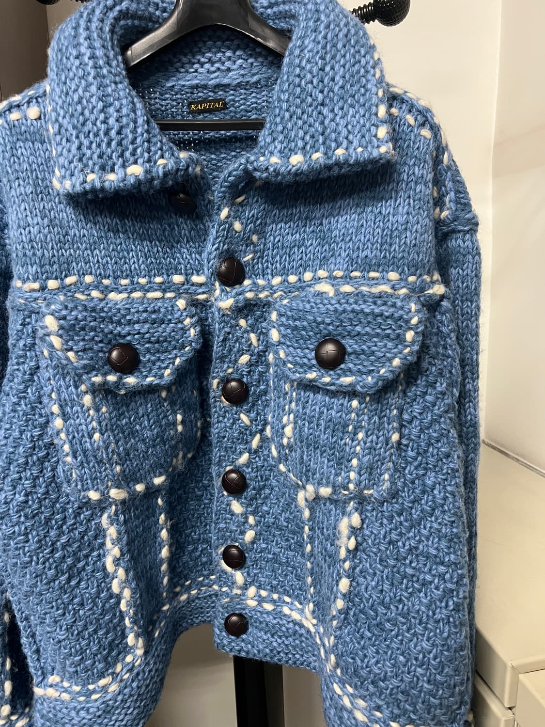 캐피탈 코위찬 가디건 (블루) 상품이미지2