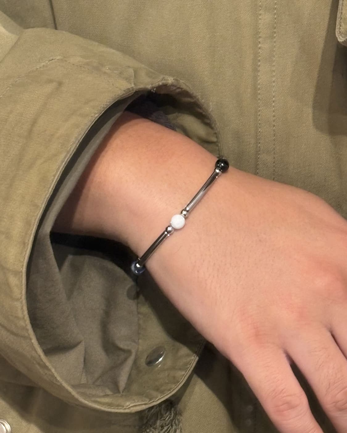 오색 스톤 뱅글 팔찌 상품이미지3