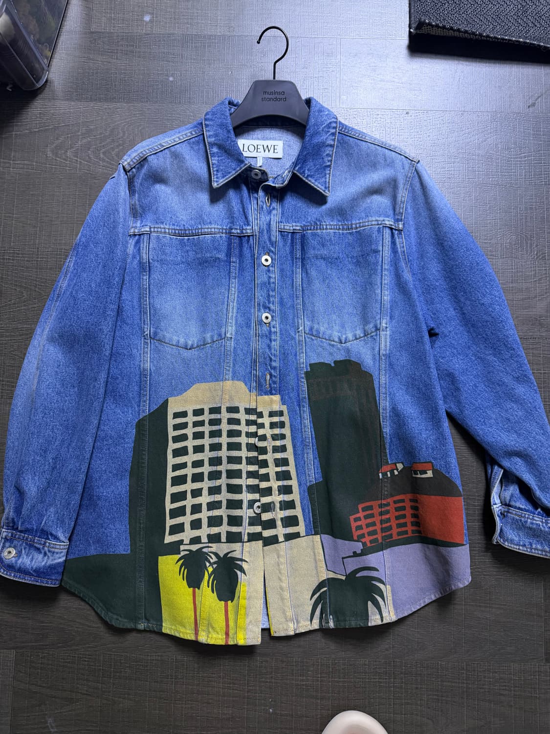 로에베 ken price LA 데님 자켓 상품이미지6