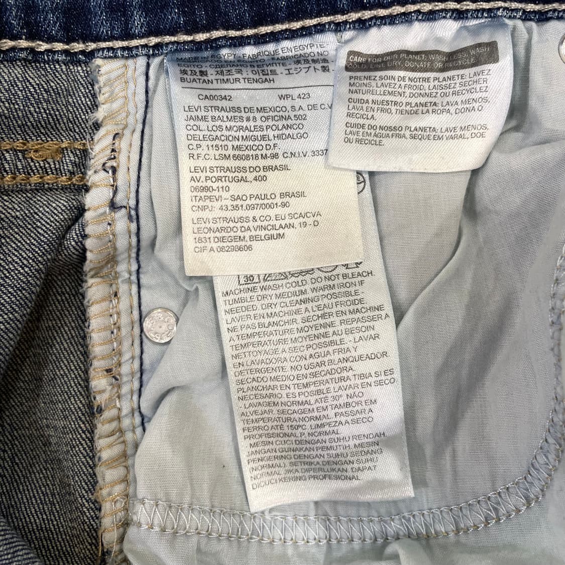   (33-34) Levi's 505 (리바이스 스트레이트)  상품이미지10