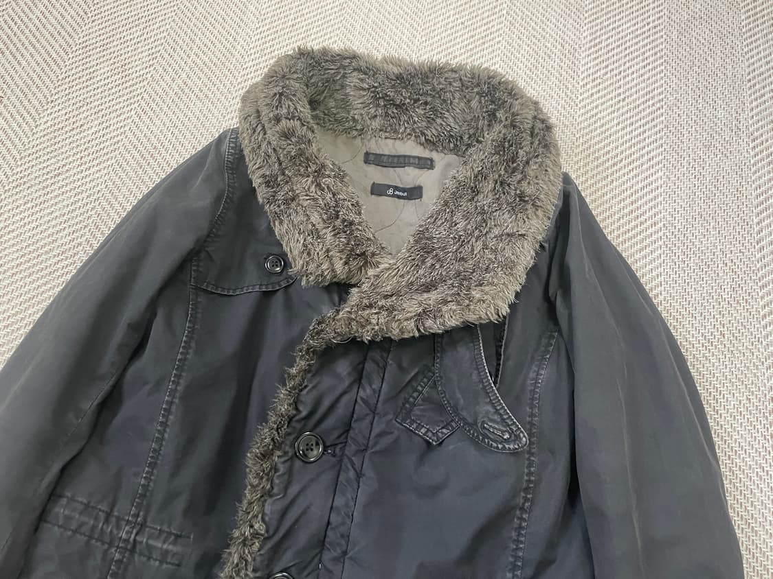 존불 퍼 트리밍 코튼 파카 코트 J03577 상품이미지2