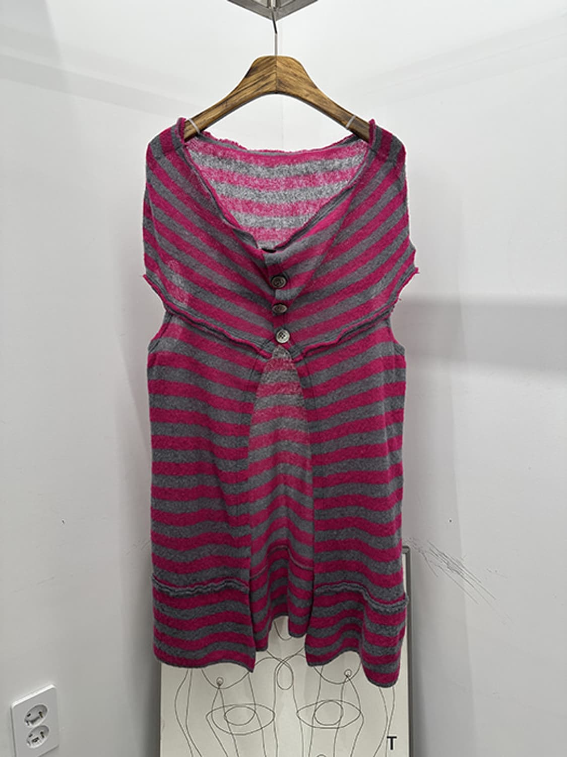 SUNAOKUWAHARA_ mohair blend (L) 상품이미지1