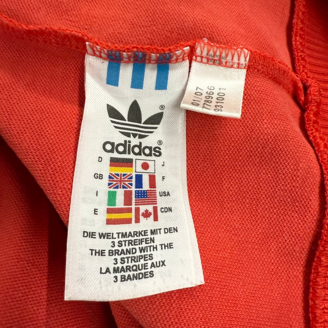 [정품/95] 아디다스 에콰도르 트랙탑 져지 b10 상품이미지6