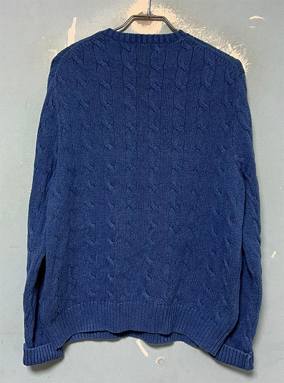 POLO 폴로 남자 꽈배기니트 캐주얼 기본 M 95 상품이미지2