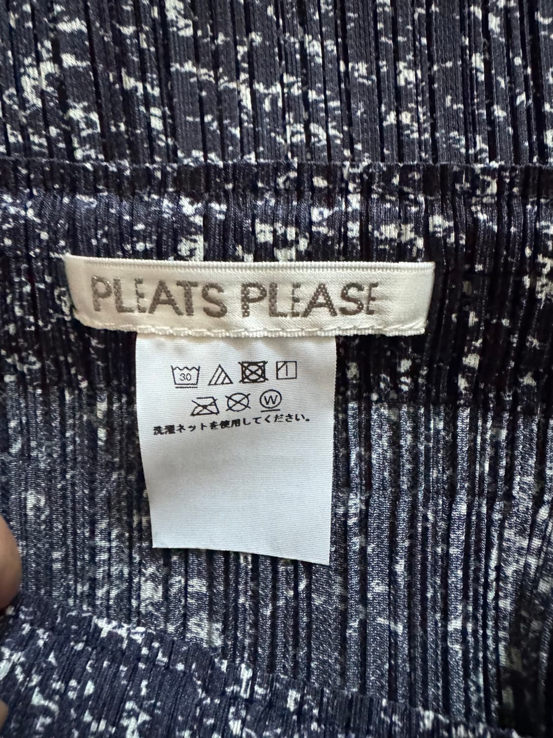 플리츠플리즈 트레일 데님 스커트  상품이미지5