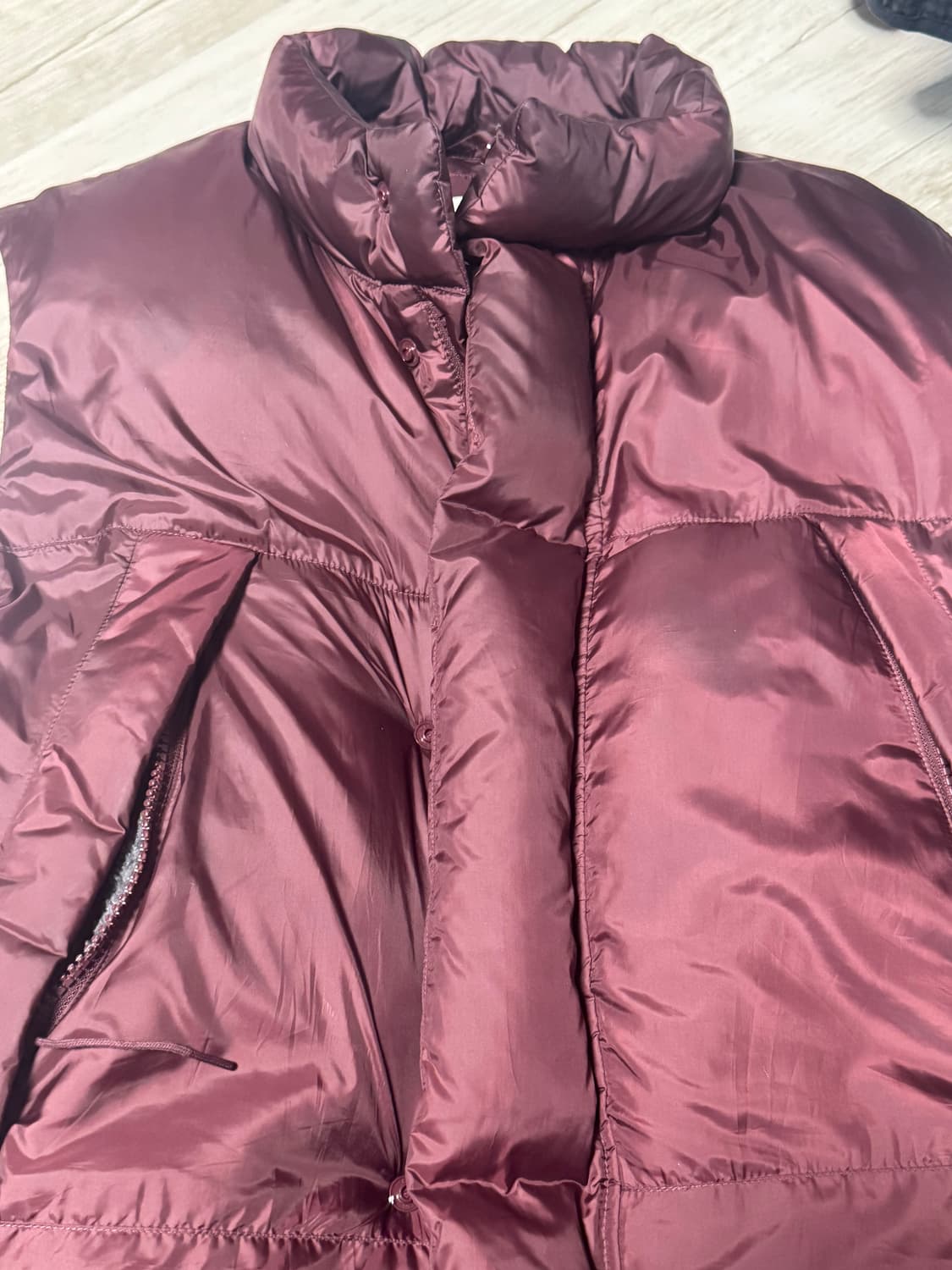 토마스모어 TC4-JP01 필버그 다운베스트-와인 상품이미지2