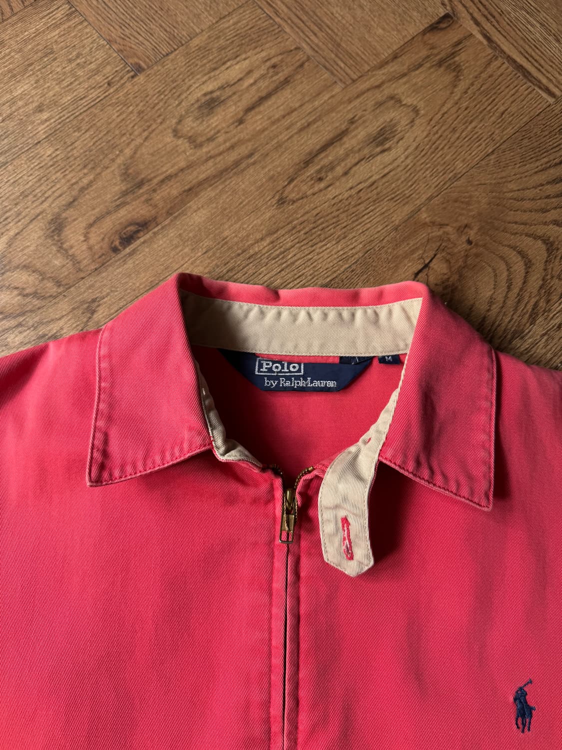 [M]폴로 랄프로렌 클래식 파스텔 레드 베이포트 자켓 상품이미지2